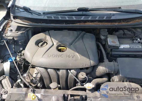 2013 Hyundai Elantra Gls из США, поврежденный, VIN 5NPDH4AE7DH349614